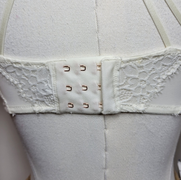 Aerie Show Off Balconette Eyelash Lace Bra 34B - Picture 7 of 10